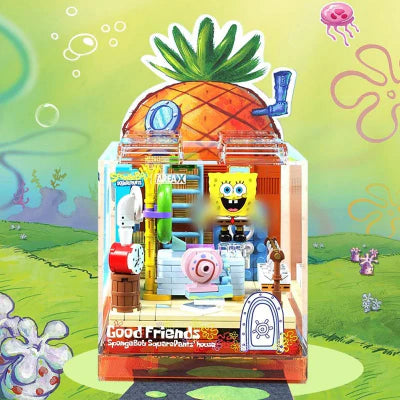 Bloc de Construction - SpongeSquad™ - Maison Bob L'éponge