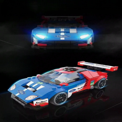 Bloc de Construction - CarAssemblageBlocks™ - Rouge