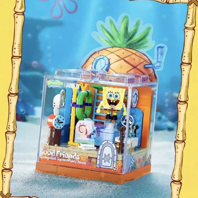 Bloc de Construction - SpongeSquad™ - Maison Bob L'éponge