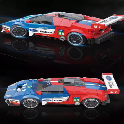 Bloc de Construction - CarAssemblageBlocks™ - Rouge