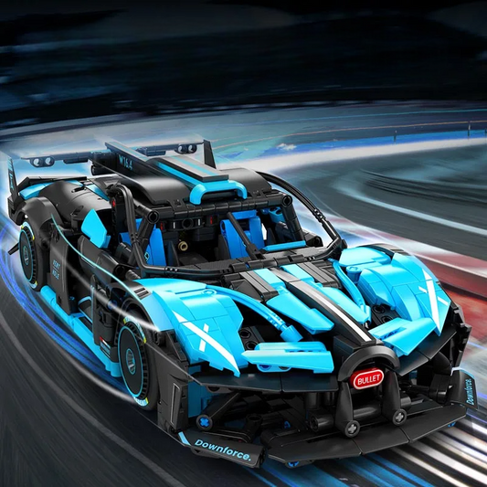 Bloc de Construction - CarAssemblageBlocks™ - Bleu