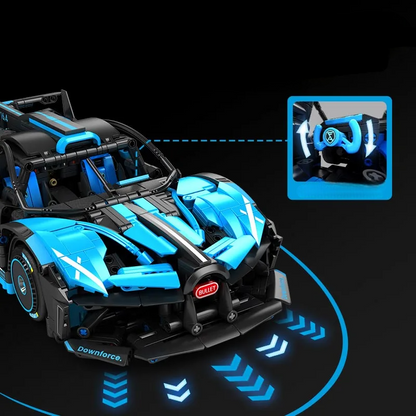 Bloc de Construction - CarAssemblageBlocks™ - Bleu